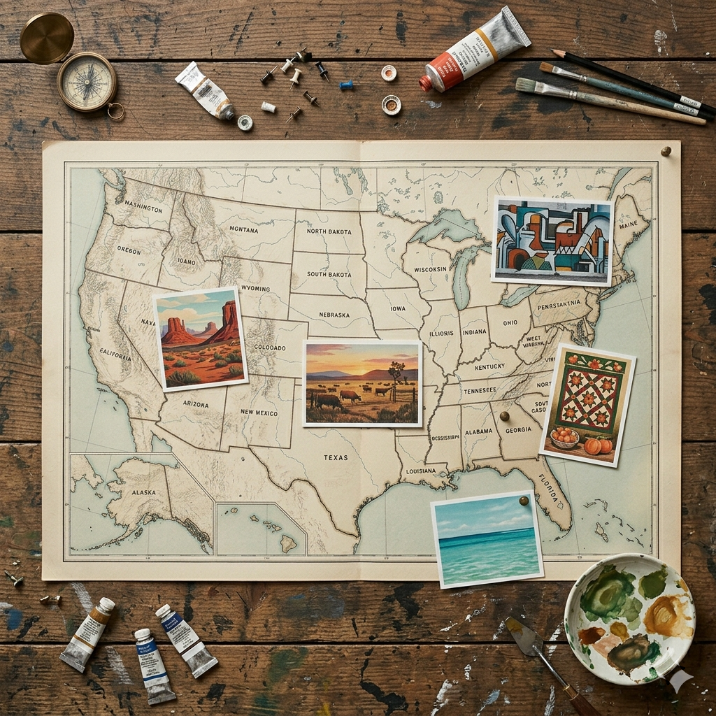 The Art Style Each State Googles More Than Anywhere Else